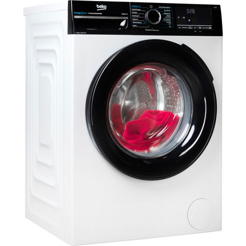BEKO Waschmaschine "BM3WFU41041W", Energieeffizienz: A (A-G), weiß, B:60cm H:84,5cm T:58cm, Waschmaschinen, Waschen mit EnergySpin: Bis zu 35 % Energie sparen – nicht nur in Eco