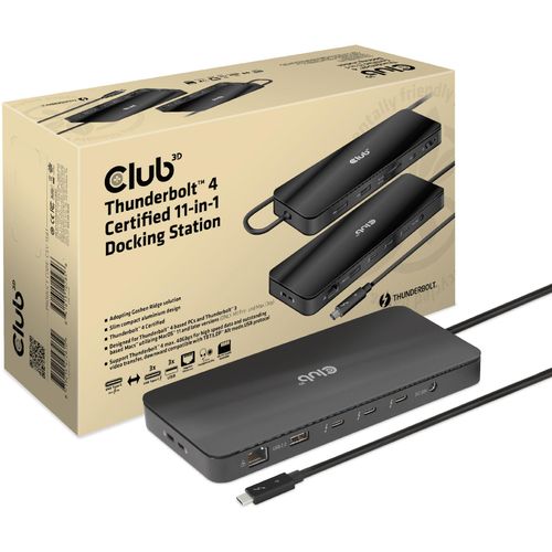 Club 3D Dockingstation - USB-C / Thunderbolt 3 / Thunderbolt 4