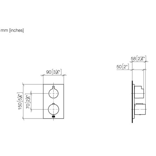 Dornbracht 36425670-93 UP-Therm. SERIENSPEZIFISCH