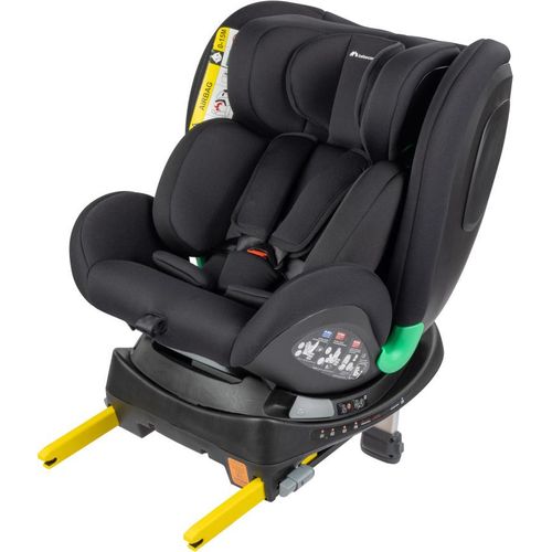 Bebeconfort EvolveFix Plus i-Size, Autositz 360 Drehbar, 0-12 Jahre, 40-150 cm, ISOFIX Kindersitz Drehbar, 10 Kopfstützenpositionen, Black Mist