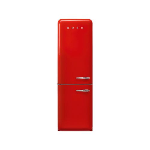Smeg 2-Türig Kühlschrank 50s Style FAB32LRD5 Linksanschlag Rot