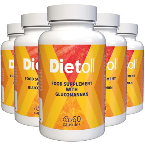 Dietoll - 300 Kapseln (5x 60 Kapseln), 5er Pack