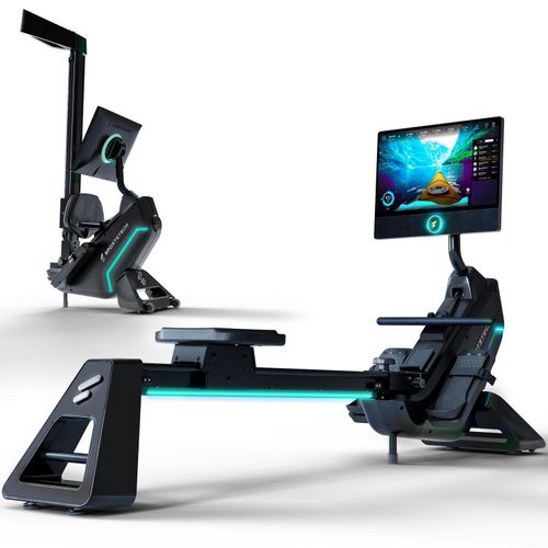 Sportstech Rudergerät sRow Touch-Display | LED-Feedback | Kurse