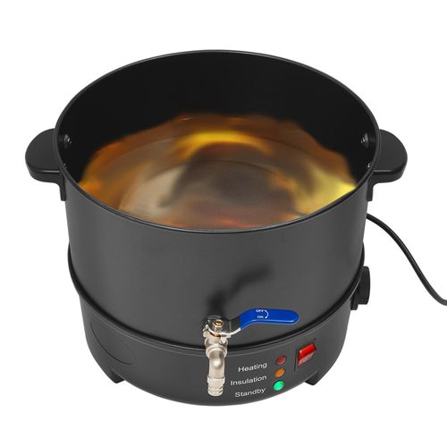 8L Wachsschmelzer, Wachsschmelztopf, Elektrischer Wachsschmelzer für Bastelworkshops
