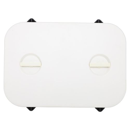 Rechteckige Inspektionsluke für Bootsdecks, Boote, Yachten und Wohnmobile, 10,31 x 15,47 Zoll, Weiß