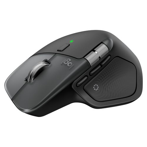 LOGITECH MX MASTER 4 Maus für Mac SpaceBlack 910-007577 Haptisches Feedback