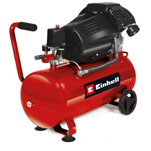 Kompressor EINHELL "TC-AC 420/50/10 V", rot (ohne farbbezeichnung), B:35,5cm H:68,5cm L:79cm, Kompressoren