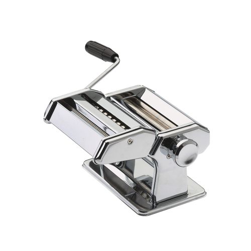 Nudelmaschine GEFU "Pasta Perfetta", silber (silberfarben), B:20cm H:15cm T:37,5cm, Nudelmaschinen, Nudelmaschine