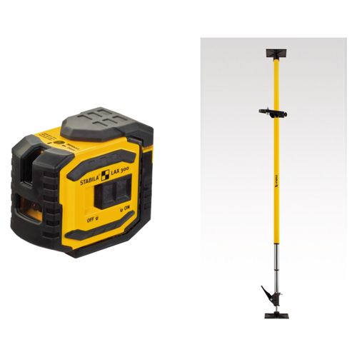 STABILA Kreuzlinien-Lot-Laser LAX 300 Set 5-tlg.