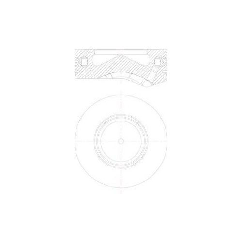 MAHLE 081 PI 00105 000 Kolben für BMW 3 Touring (E91) 3 Limousine (E90) 5 Touring (F11) 3 Touring (F31) 5 Limousine (F10) 3 Limousine (F30, F80)