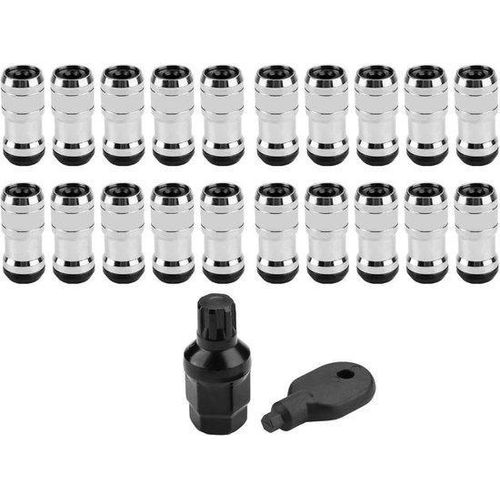 Schraubmutter M12 x 1,5 blau/schwarz für Felgen