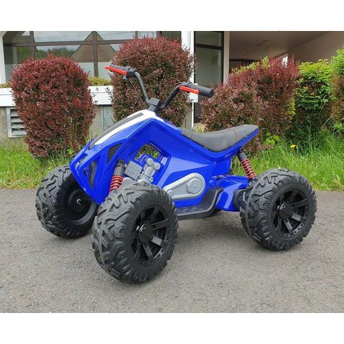 Kinder Elektro Quad 24V Kinderquad mit starken 200W Motoren in blau ATV