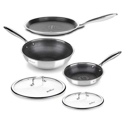 5-teiliges Rosmarino HexaPro Kochgeschirrset