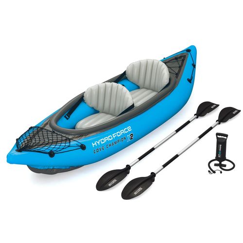 Bestway Hydro Force Cove Champion X2 Touring Kajak Set für 2 Personen Kayak Ruderboot