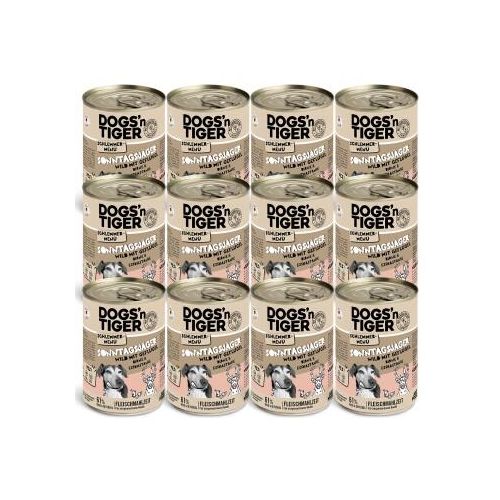 Dogs'n Tiger Sonntagsjäger 12x400 g