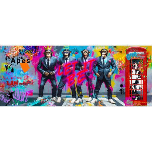 Glasbild GRAFFITI GANG II