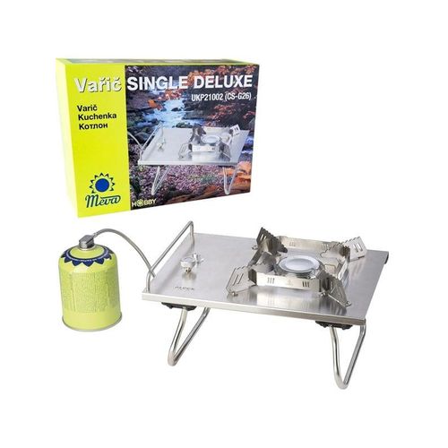 Meva Camping Gas Camping Stove SINGLE DELUXE 5kW