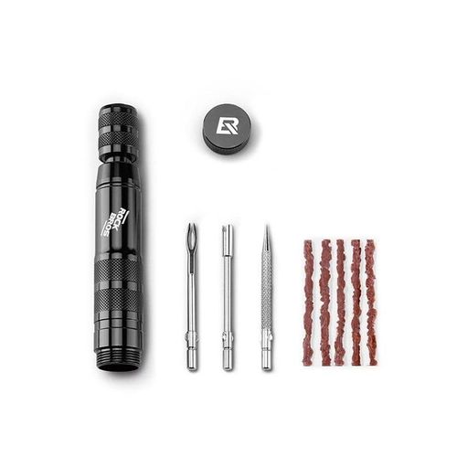 Rockbros Tubeless Tire Repair Kit - Black