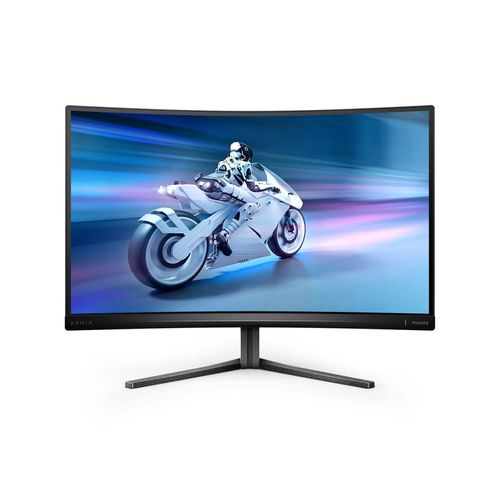 PHILIPS Curved-Gaming-Monitor "27M2C5500W", Energieeffizienz: F (A-G), schwarz, B:60,6cm H:37cm T:10,8cm, Monitore