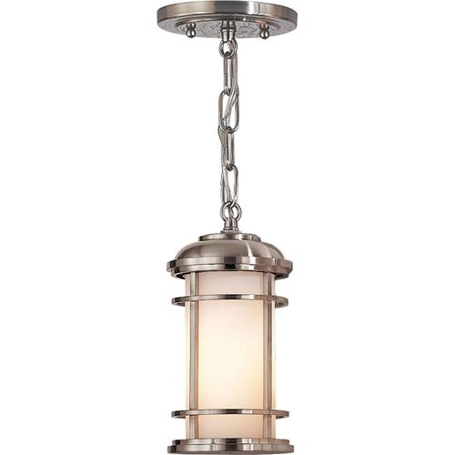 Lighthouse Outdoor Pendelleuchte Stahl gebürstet Feiss FE-LIGHTHOUSE8-S