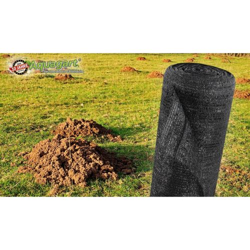 Aquagart 88m² Maulwurfnetz Maulwurfsperre Maulwurfgitter 90g 2m breit