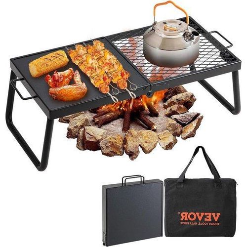Kompaktgrill 57x29cm 6kg Tragbar für Camping und Outdoor