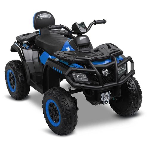 TOYZ - Quad Kinder - Akkubetriebenes Fahrzeug Rush, ab 3 bis 8 Jahre, Blau