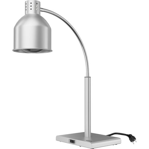 Flexible silberne Wärmelampe 250W, 268 mm Breite, 203 mm Tiefe, 660 mm Höhe