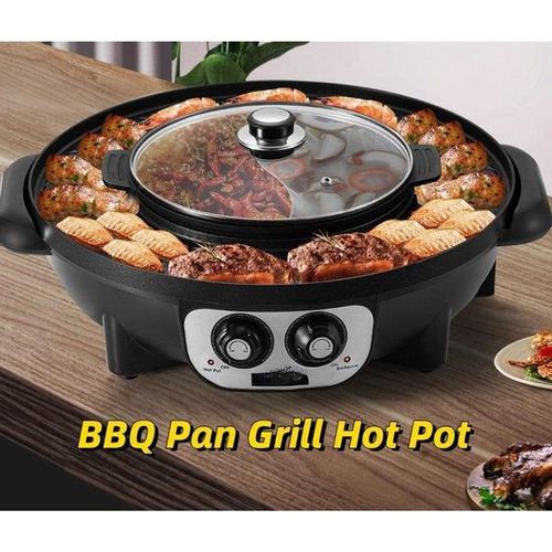 Elektrische Koreanische Grill- und Hotpot-Anlage