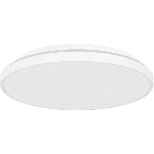 EGLO Aufbauleuchte "Crespillo, Aufbaulampe, Deckenlampe aus Stahl und Kunststoff, Lampe", weiß, 1, Ø 24cm H: 4,5cm, 1 Stk., Leuchten, Aufbauleuchte, Deckenlampe, LED Aufbaulampe, Lampe Decke, Ø 24 cm, Aufbauleuchte