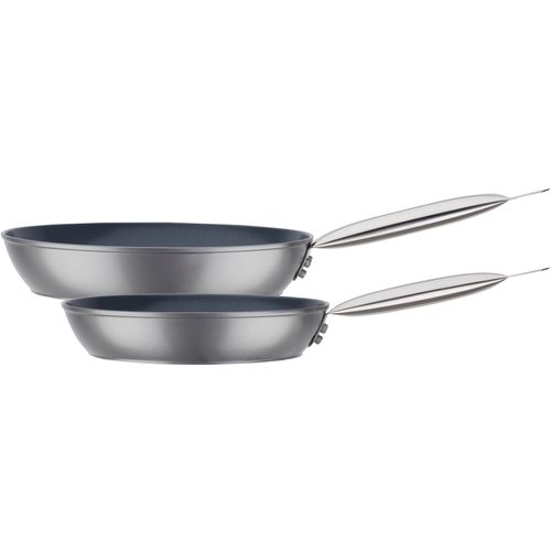 Pfannen-Set GSW "Gastro Quick", grau, Pfannen, Pfannen-Set, Gastro Pfannen-Set aus Aluminium mit Antihaft-Versiegelung