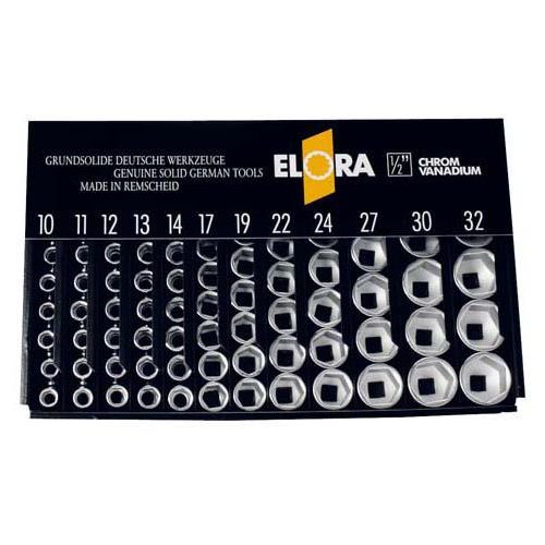 Elora Verkaufsständer mit 1/2" 12-kt. mm-Einsätzen, ELORA-770-LSP2M