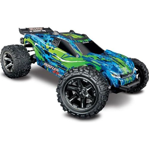 Traxxas 67076-4 Rustler 4x4 VXL Brushless TSM Stabilitätssystem Grün