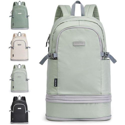 35L Sportrucksack mit Schuhfach und Nasstasche für Damen und Herren