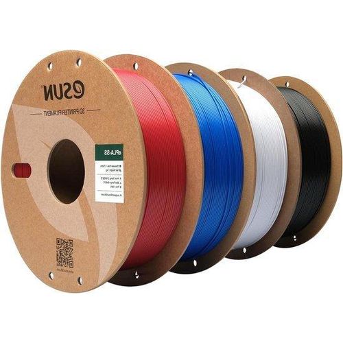 1,75mm ePLA Filament rot-schwarz-blau 1KG Spule 3D Drucken +/- 0,03mm Genauigkeit