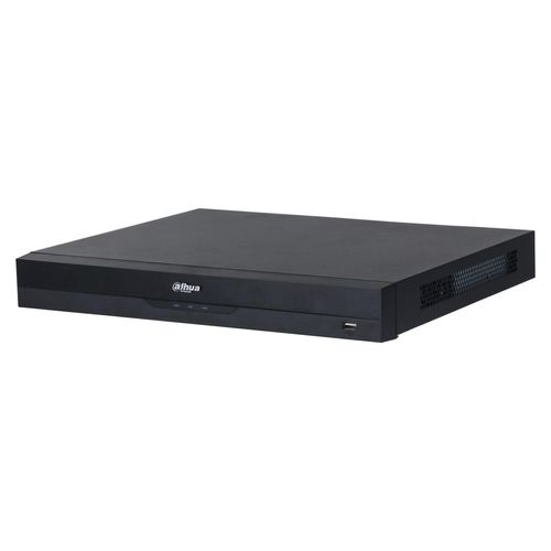 Dahua DHI-NVR2216-16P-I2 16-Kanal-AI-NVR-Recorder mit 16 PoE-Anschlüssen, 2 Festplatten und 4K-WizSense