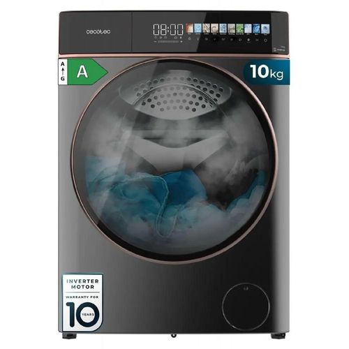 Cecotec Bolero DressCode 10900, Frontlader, 10 kg, C, 76 dB, 1400 RPM, A