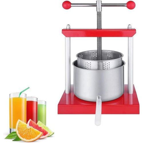 Manuelle Fruchtpresse aus Edelstahl für Obst und Gemüse