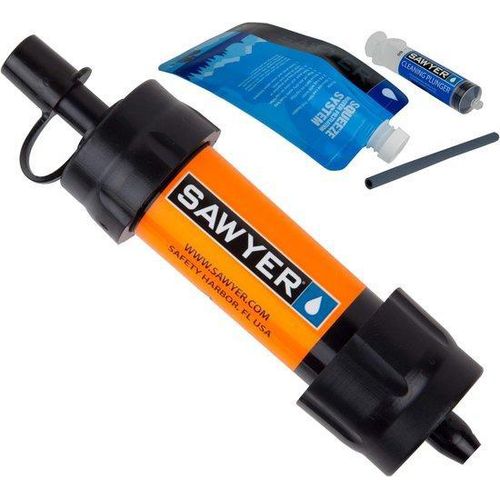 Kompakter Outdoor-Wasserfilter für Camping