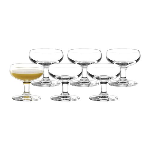 Likörglas STÖLZLE "Likörschalen 85 ml 6er Set transparent", bunt (transparent), Glas, Trinkgefäße