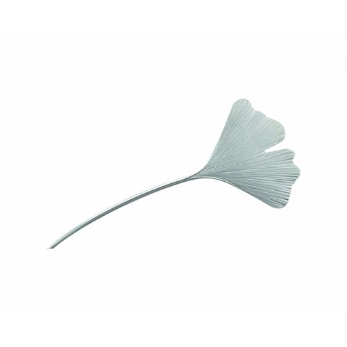 Brosche ADELIA´S "Brosche Ginkgoblatt 925 Silber – Silberbrosche Ginkgoblatt", silber, Broschen, Damen, Silber 925 (Sterlingsilber), Brosche, Silberbrosche Ginkgoblatt