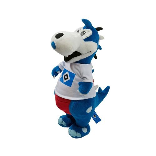 Kuscheltier HAMBURGER SV "Hamburger SV Kuscheltier HSV Plüschdino "Hermann" ca. 35cm", mehrfarbig, Plüschfiguren Kuscheltier