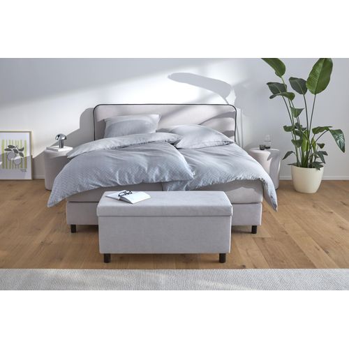 Truhe S.OLIVER, grau, Stoff, Truhen, mit Stauraum