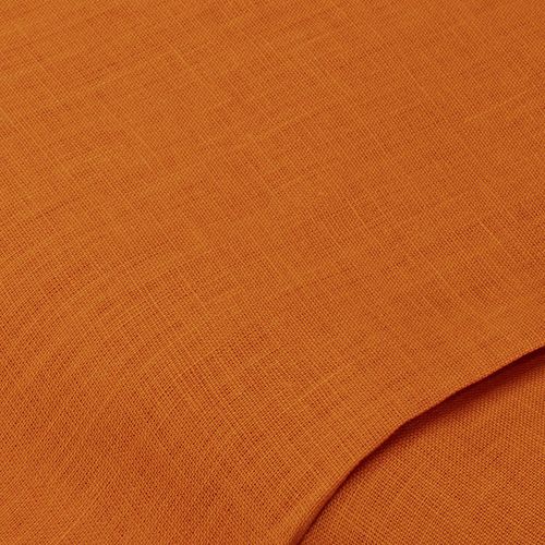 Leinenstoff Uni, orange