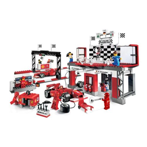 LEGO Racers (8672) Ferrari Zieleinfahrt | Ferrari Finish Line