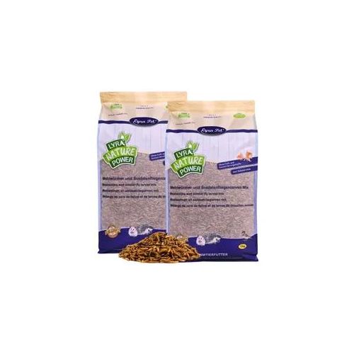 10 kg Lyra Pet® Mehlwürmer-/Soldatenfliegenlarven-Mix