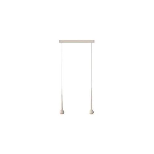 GRAU Falling Sun Trace Pendelleuchte 2 Pendel Warm Dim 2700-2200K ohne App Sand White