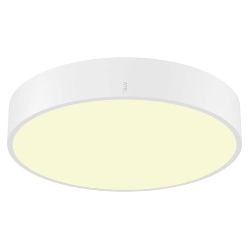 SLV BIG WHITE MEDO PRO 40 Wand- und Deckenaufbauleuchte, rund, 3000/4000 K, 19 W, Phasenanschnitt, 110°, weiß 1007299
