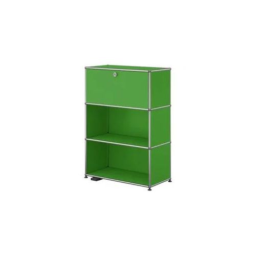 USM Haller E Regal Highboard mit Licht Grün