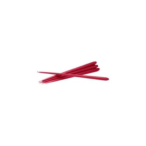 STOFF Nagel Stabkerzen 6 Stück Red